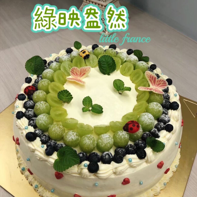 綠意盎然蛋糕